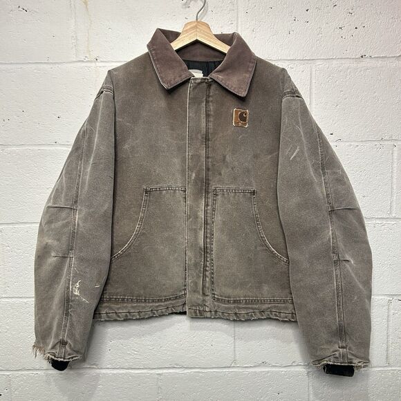 Vintage Carhartt Sandstone Quilt-Lined Artic Jacket “Chestnut” J22 CHT